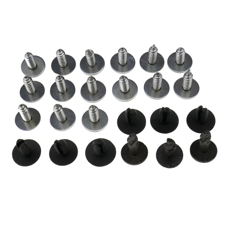 YINETTECH 44 Metal Tray Clip Engine Under Cover Bottom Splashguard