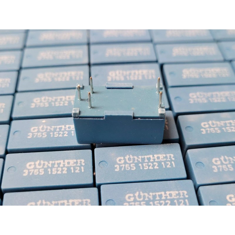 GUNTHER RELAY (1 PC) 3765-1522-121 GUNTHER RELAYS 5 PIN 12V