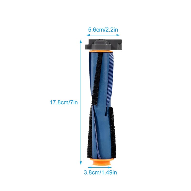 SaferCCTV 2Pack Main Roller Brush Replacement Parts Compatible with Shark