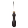 Leather Edge Skiving Beveler Tool Wooden Handle Leather Trimmer Leathercraft