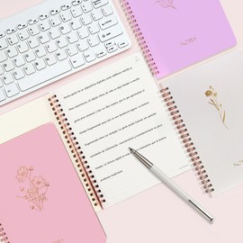 3PC Cuaderno Espiral Cuadernos y Diarios Cuadernos para la Escuela Diario Cuaderno Lindo Cuadernos para la Escuela Cuadernos para la Escuela Cuadernos, Spiral Notebook