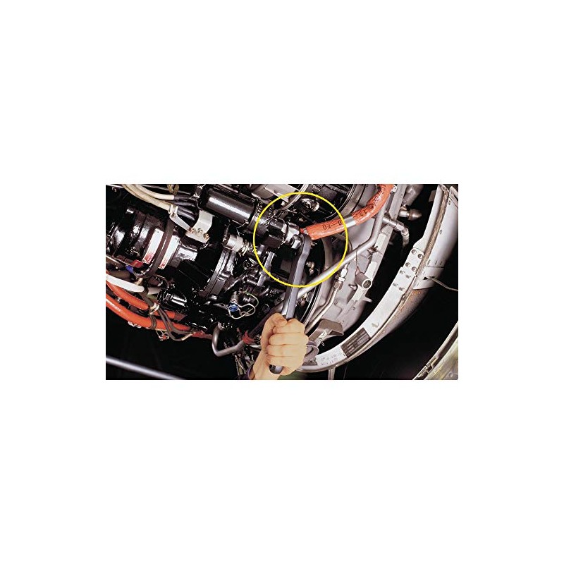 HAZET 848Z-30 12-Point Profile Box-End Open Wrench - Multi-Colour