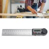 Digital Angle Ruler 200mm 360 Degree Lockable LCD Clear Display