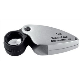 Schweizer Tech-Line Folding Magnifier 10x