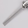 Switchblade Oil Hair Comb Stainless Steel Automatic Spring Folding Comb