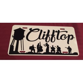 Unbranded Clifftop WV Metal Sign Decorative Commemorative Old Time Festival Wall Décor