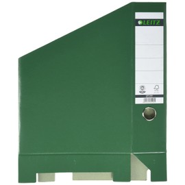 Leitz Stehsammler 80 mm Rückenbreite, A4, Hartpappe, Faltbar, Grün, 24230055