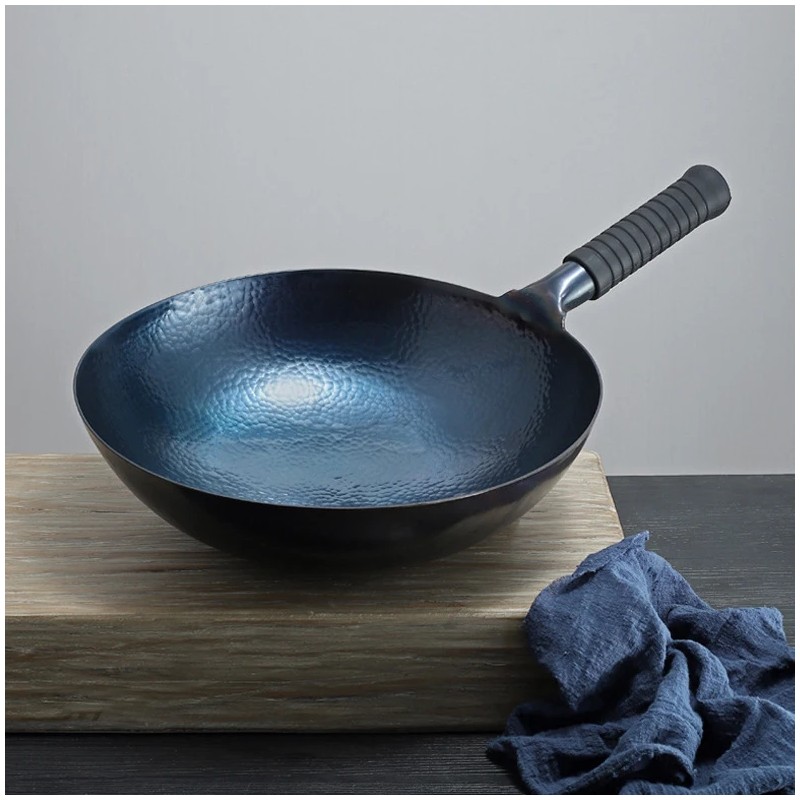 Master Star High Quality Handmade Chinese Iron Wok No Coating