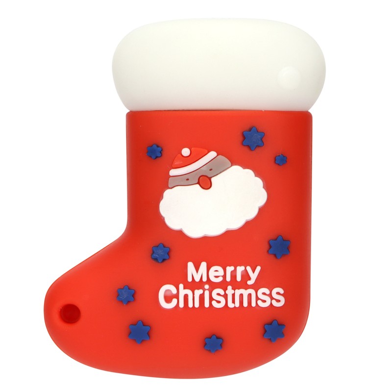 USB Flash Drive Data Storage Christmas Socks Shape High Speed