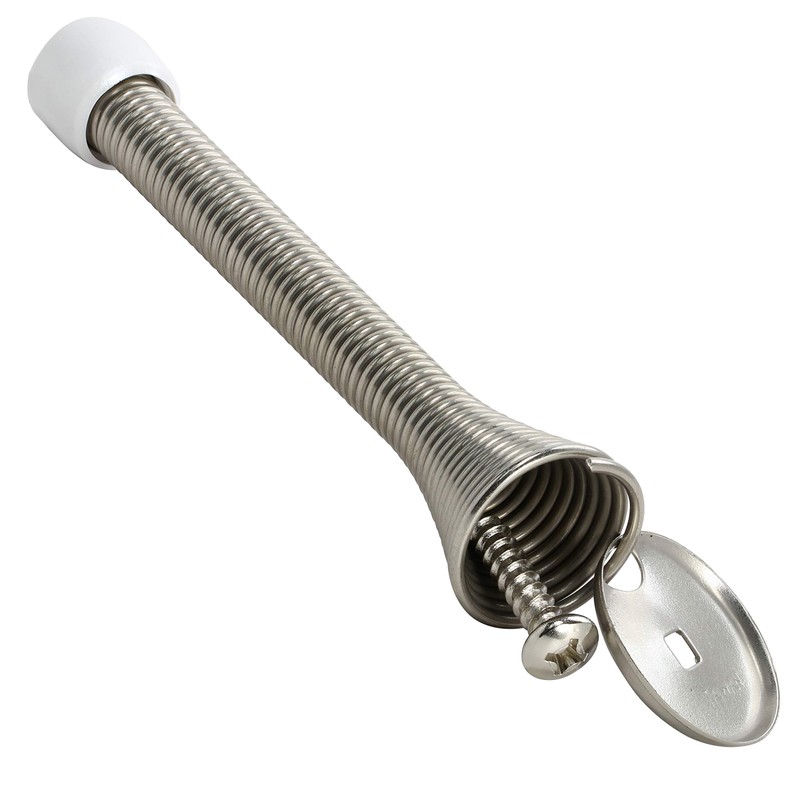 Rok Hardware 3-3/4" Longer Version Flexi Spring Heavy Duty Wall