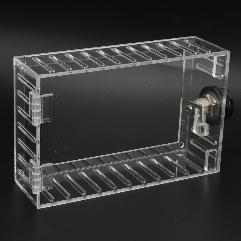 Thermostat Lock Box Universal Large Transparent Thermostat Protective Guard for