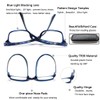 EYEURL Flexible TR90 Reading Glasses Blue Light Blocking - 2