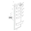 Türdichtung (Markierung 252) Kühlschrank Gefrierschrank 4902423900 Beko