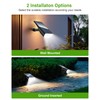 ZOOKKI Solar Spot Lights Outdoor, Solar Lights Outdoor Waterproof IP65,