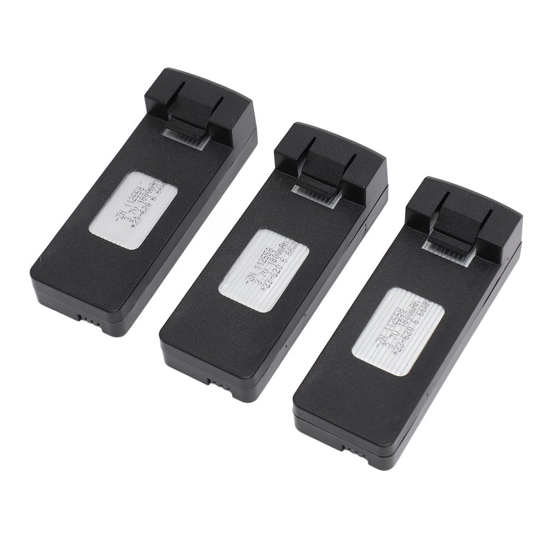 3Pcs Lithium Battery for RC Quadcopter 1800mAh 3.7V Small Light
