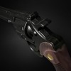 12-Inch Foam Decorative Revolver Prop – Realistic Replica with Textured