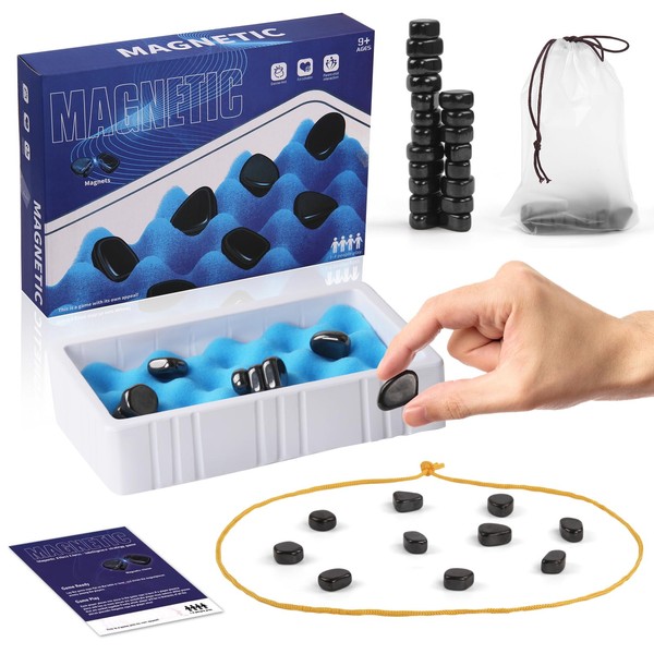 Magnetic Chess Game - Multiplayer Magnet Board Game, Strategy Table