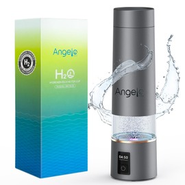 LOZLTX 2025 New Upgrade Hydrogen Water Bottle【NO.1 Double Hydrogen Content】420ml Hydrogen Water Bottle 【Hydrogen Content 3000PPB】Heavy Metals Improve Water in 3 Min