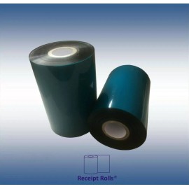 Receipt Rolls 4'' x 1476' Thermal Transfer Ribbons (24) Resin Enhanced Wax For Zebra Printer