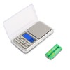SSGP Bascula Gramera Digital (500g/0.1g),BáScula De Cocina,BáScula ElectróNica,BáScula PrecisióN,Pantalla Lcd,Mini,Acero