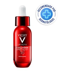 Vichy Liftactiv Collagen 16, Primer Sérum Facial Anti-edad con Teconología Co-Bonding 30ml Todo Tipo De Piel Día/noche