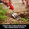 Corona CT3374 CT 3374 Premium Stainless Steel ComfortGEL Garden Fork,