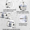 Alise Shower Glass Door Handle,Sliding Shower Doors Knob Back-to-Back Pull