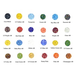 Mandala Crafts Glass Seed Beads for Jewelry Making - 9000 8/0 Seed Beads Small Beads Kit for Tiny Beads Jewelry Bracelet - 3mm AB Iridescent Seed Beads 8/0 Mini Pony Beads for Necklace