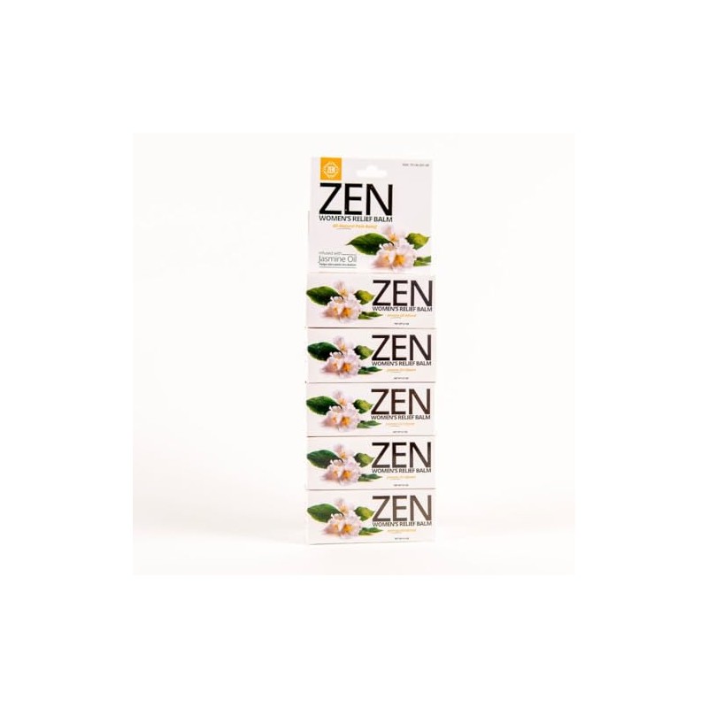 ZEN Women’s Relief Balm – Soothing Aromatherapy Balm with Jasmine