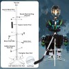 MYHLPER Hockey Gear Drying Rack Hockey Drying Rack Metal Sports