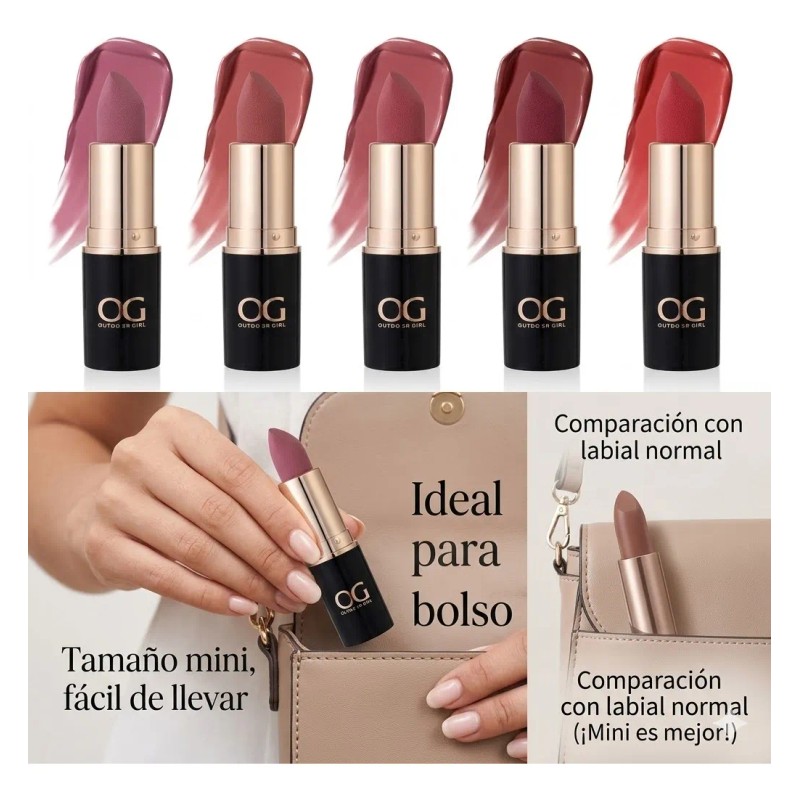 OG Premium Moisturizing Matte Red Lipstick – Long-lasting, Elegant Finish