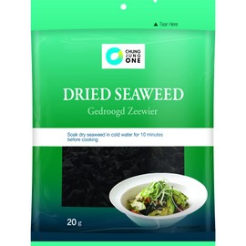 Chung Jung One Alghe Secche Tagliate 1 Confezione Da 20 Grammi / Perfette Come Spuntino O In Zuppa / Qualità Premium Dalla Corea Del Sud. - 1200 g