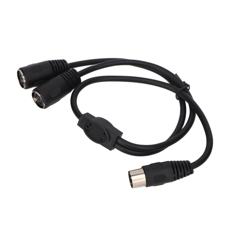DIN 4PIN to 2DIN 4PIN Adapter Cable Professional Male to