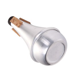 Set of 1 Trumpet Silencer Straight Mute Trumpet for Noise Reducing Aluminum Alloy & Cork Material, Sound Absorbing Effect, Sound Pressure Reduction, Noise Reduction, Indoor, Home Practice, Noise