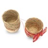GoldleafKing Pack of 2 Small Sticky Rice Basket Size 3.5