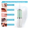 Irrigador Bucal Limpiador Dientes Eléctrico Boquillas Color Verde