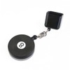 SUPVOX 6pcs Retractable Chalk Holder for Snooker and Billiards Black
