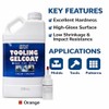 Fiberglass Supply Depot Orange Tooling Gelcoat Gallon with 60cc Hardener