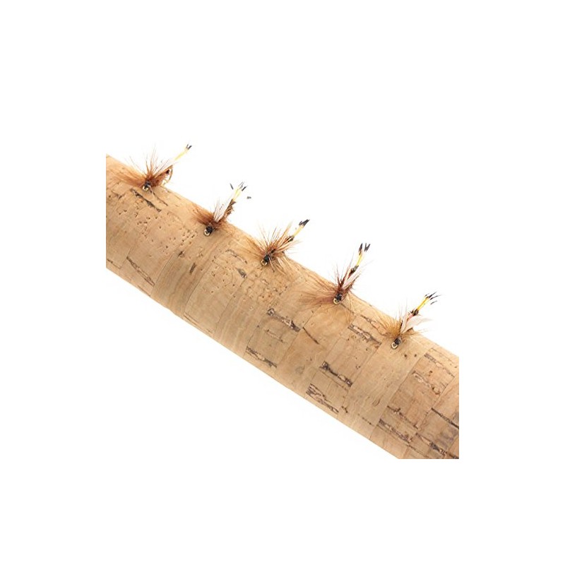 River Peak Royal Coachman Dry Fly Finished Hair Bristles Set