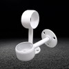 2 pieces of 32mm diameter curtain rod shower curtain wardrobe