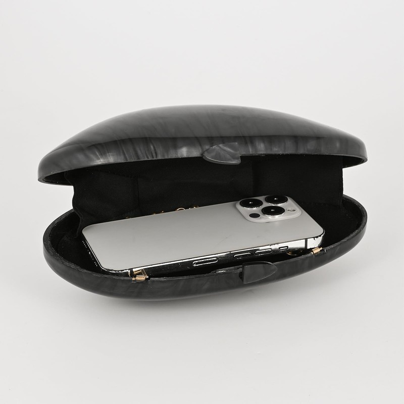 Ryxuzer pearl clutch purses for women,shell acrylic handbags evening bag