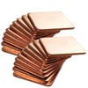 Copper Platelets [20 x 20 x 1 mm] [Pack of