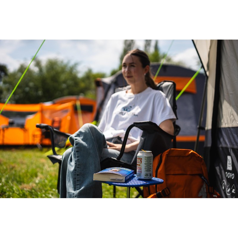 OLPRO | Portable Camping Table with Spike | Lightweight &