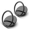 [2 Pack] Small Round Sparkling Cell Phone Ring Holder Stand,360