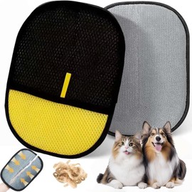 2025 Newly Cats & Dogs Electrostatic Pet Hair Remover Glove for Clothing, Couch, Carpet, Furniture,Car Seat Great Alternative to Pet Lint Roller 1pack