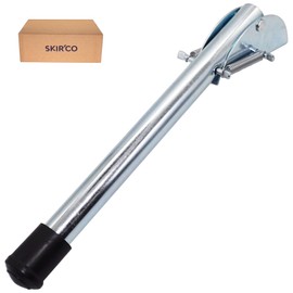 SKIR'CO (1 Piece) Spring Loaded Door Stop 300mm Length Kick Down Door Stop Door Stop Holder