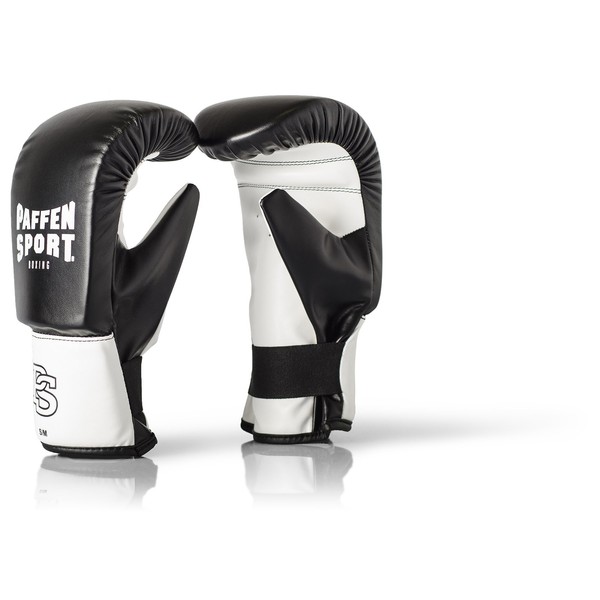 Paffen Sport FIT Boxsack-Handschuhe – schwarz/weiß – Größe: L/XL