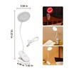 SZOKLED Red Light Reading Lights for Books in Bed, Clip