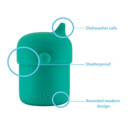 Pura my-my Silicone Snack Container & Sippy Cup Bundle | Spill Proof, Reusable, Food Grade Silicone, Plastic-Free | For Kids, Toddlers, Babies & Infants