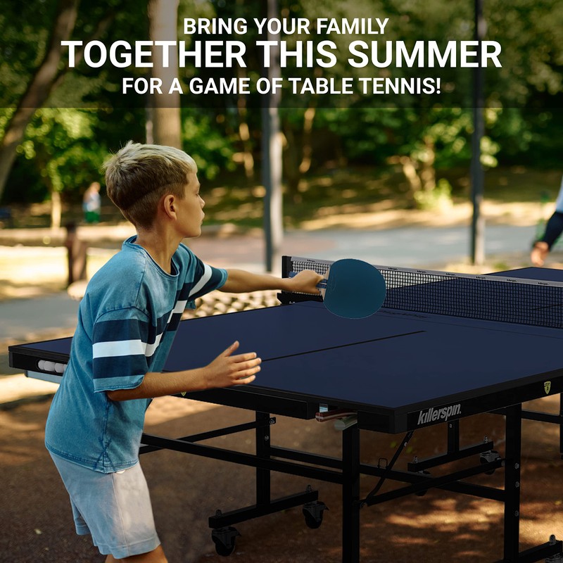 Killerspin Recreational Ping Pong Paddle, Table Tennis Racket With Wood